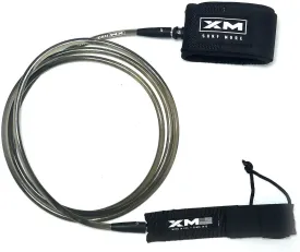 Big Wave Premium Surfboard Leash, 5/6/7/8/9/10/12/15ft Lengths, Big Wave (.313in) Cord Thickness, Many Colors, Key Pocket, Unbreakable Swivels, Detachable Railsaver, Made in USA