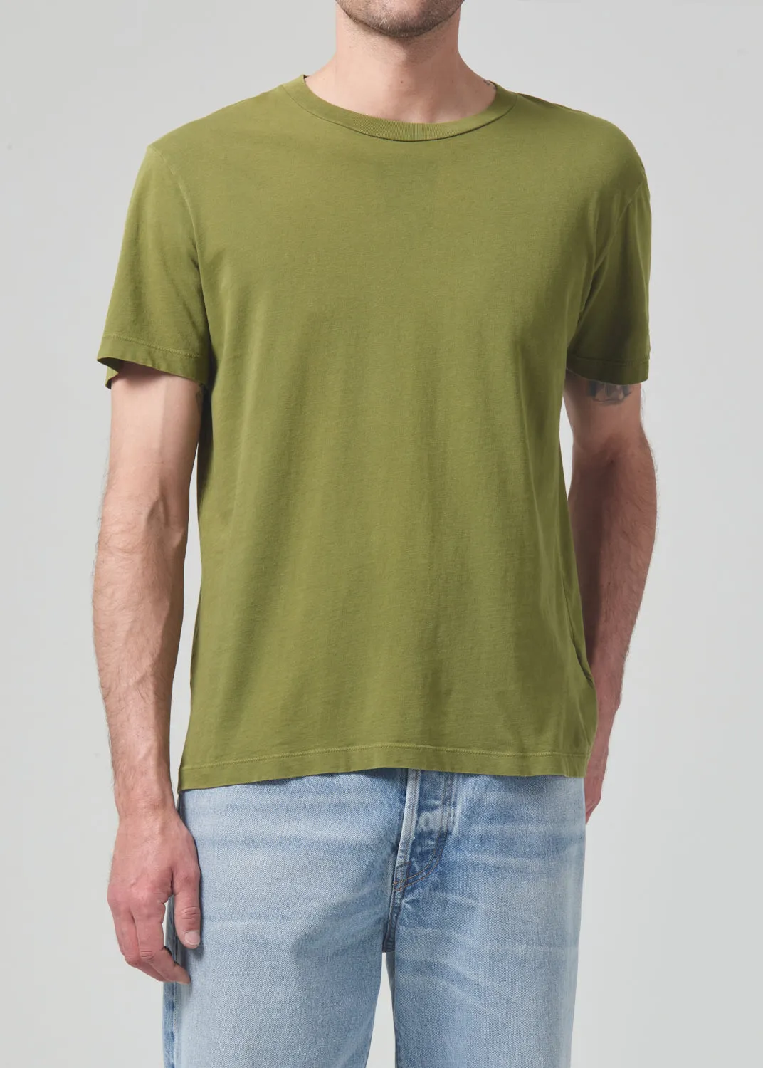 Everyday Short Sleeve Tee in Moss