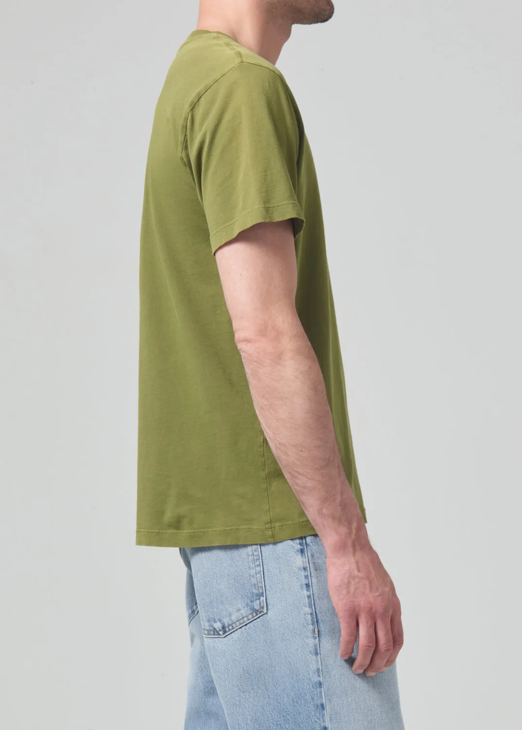 Everyday Short Sleeve Tee in Moss
