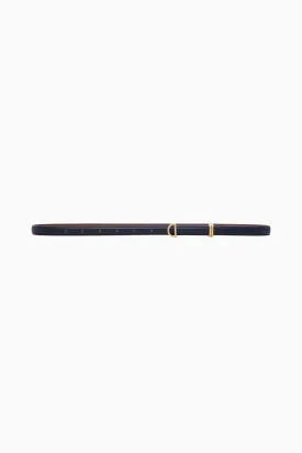 Frame Denim Petit Crescent Belt - Black