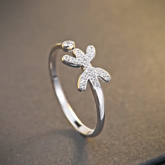 GZ 925 Silver Constellations Ring for Women Wedding Punk AAA Crystal Cubic Zircon 100% S925 Sterling Solid Silver Rings