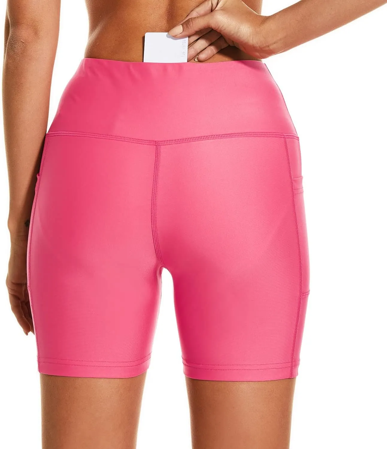 HODOSPORTS Women's 3''/5''/7''/9'' Swim Shorts UPF 50  High Waisted Board Shorts with Pockets Liner Quick Dry Swimsuit Bottom