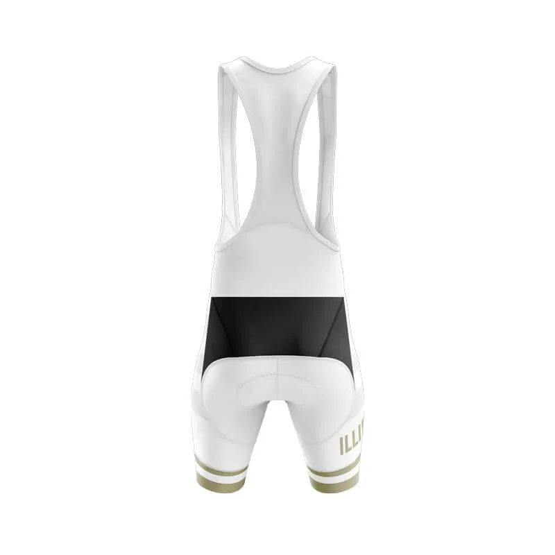 illinois BB White Signature Bib & Shorts