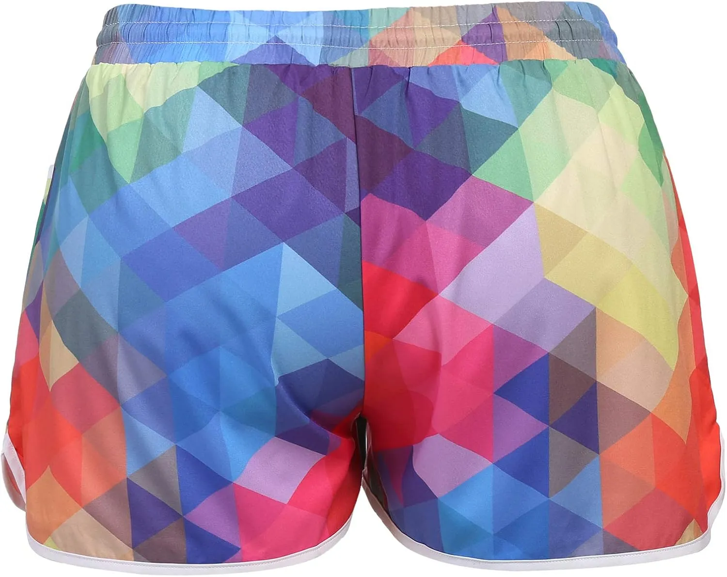 IN'VOLAND Women's Plus Size Swim Shorts Quick Dry Beach Boardshorts Swimwear Bottom Trunks with Pockets 2025