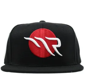 MAGNOLIA PARK - M&N X MAG PARK RED DOT LOGO SNAPBACK (BLACK)