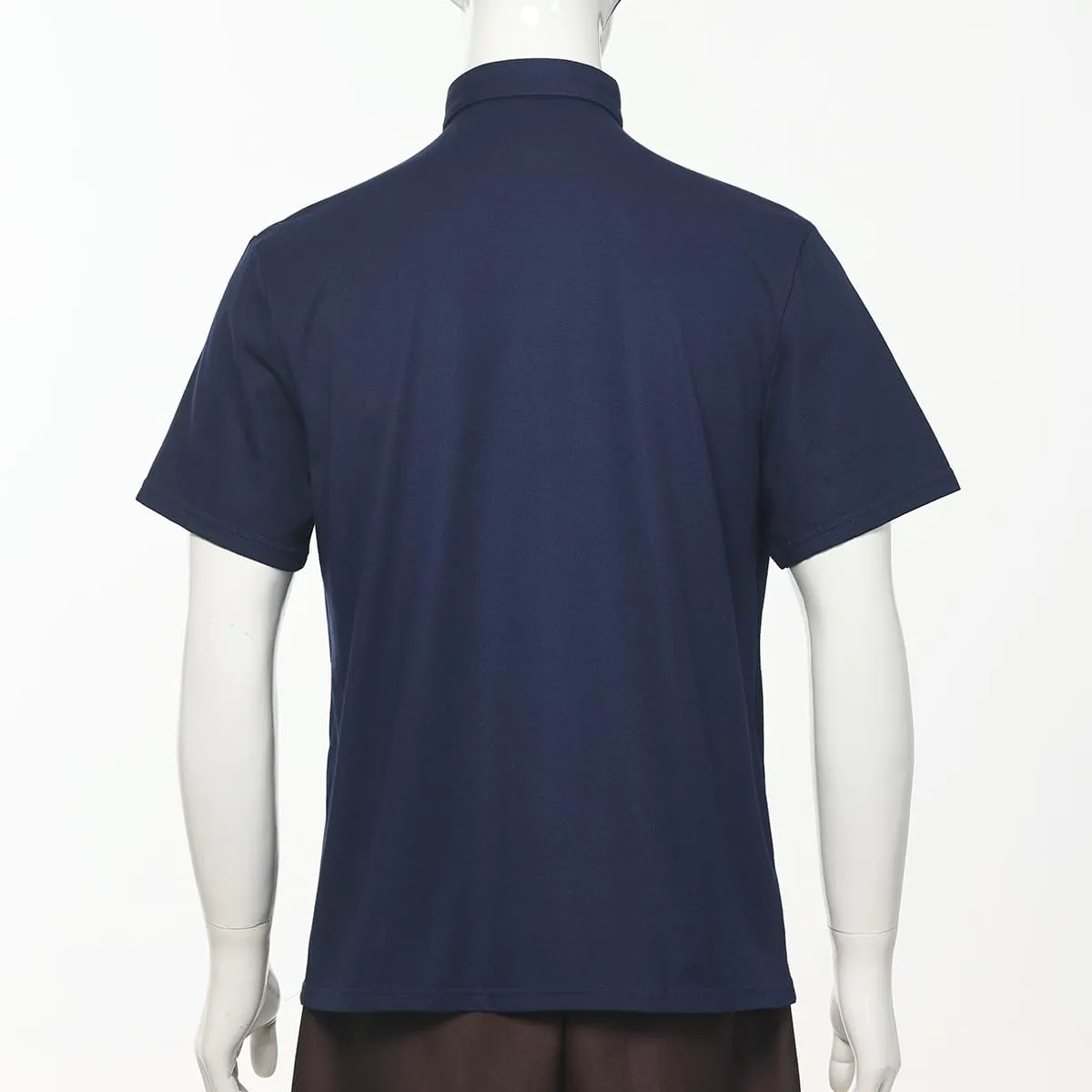 Men's Clergy Tab Collar Polo Shirt Short Sleeve Pastor Minister Preacher Shirt