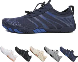 MOCHINI Hike Barefoot Shoes Grounded Footwear for Womens Men Non-Slip Wide Toe Neuropathy Beach Pool Aqua Swimming Surf Hiking Walking Quick Dry Water Shoes