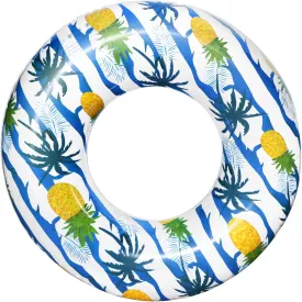 Polita Pool Tubes for Adults, Transparent Pool Floats Tube with Printed, Summer Beach Party Confetti Glitter Pool Inner Tubes for Adults Kids