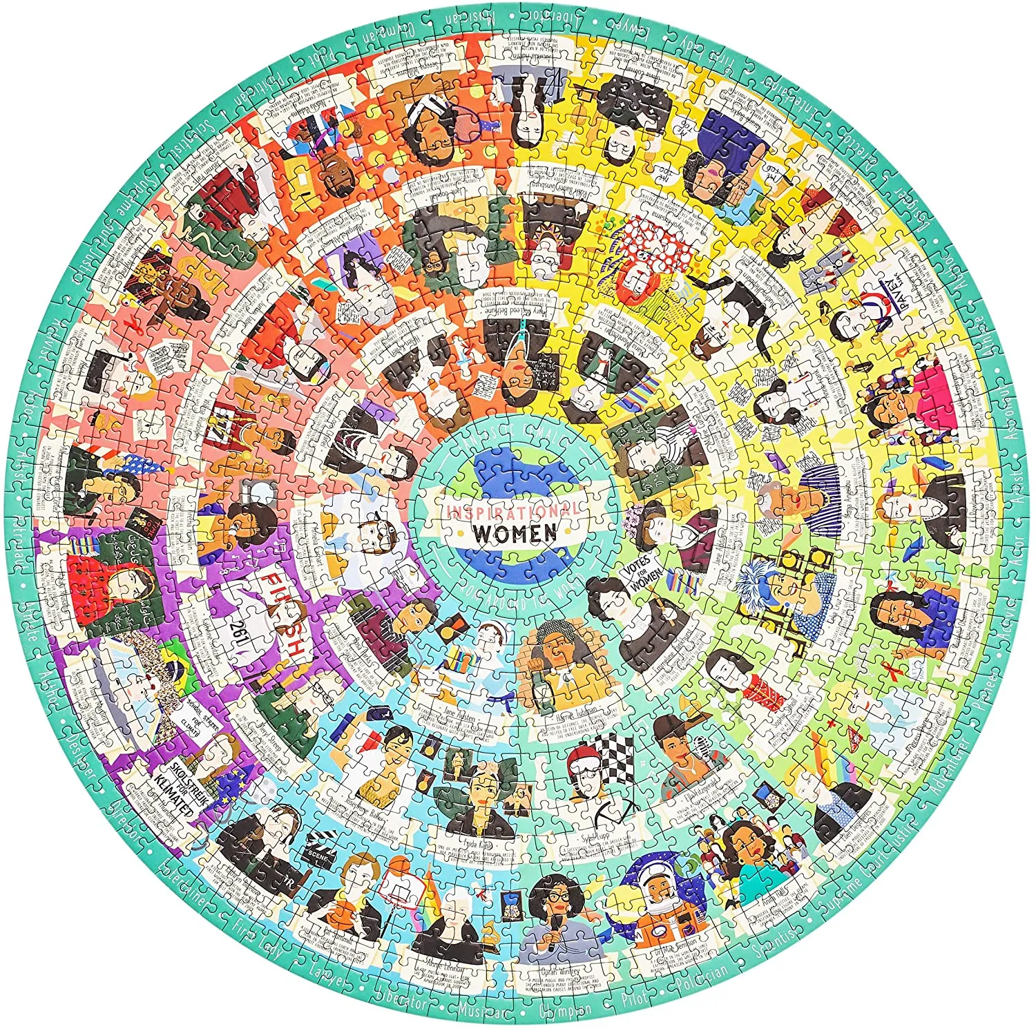 Ridleys Inspirational Women - 1000 Piece Puzzle