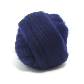 Tanzanite Dyed Merino Tops