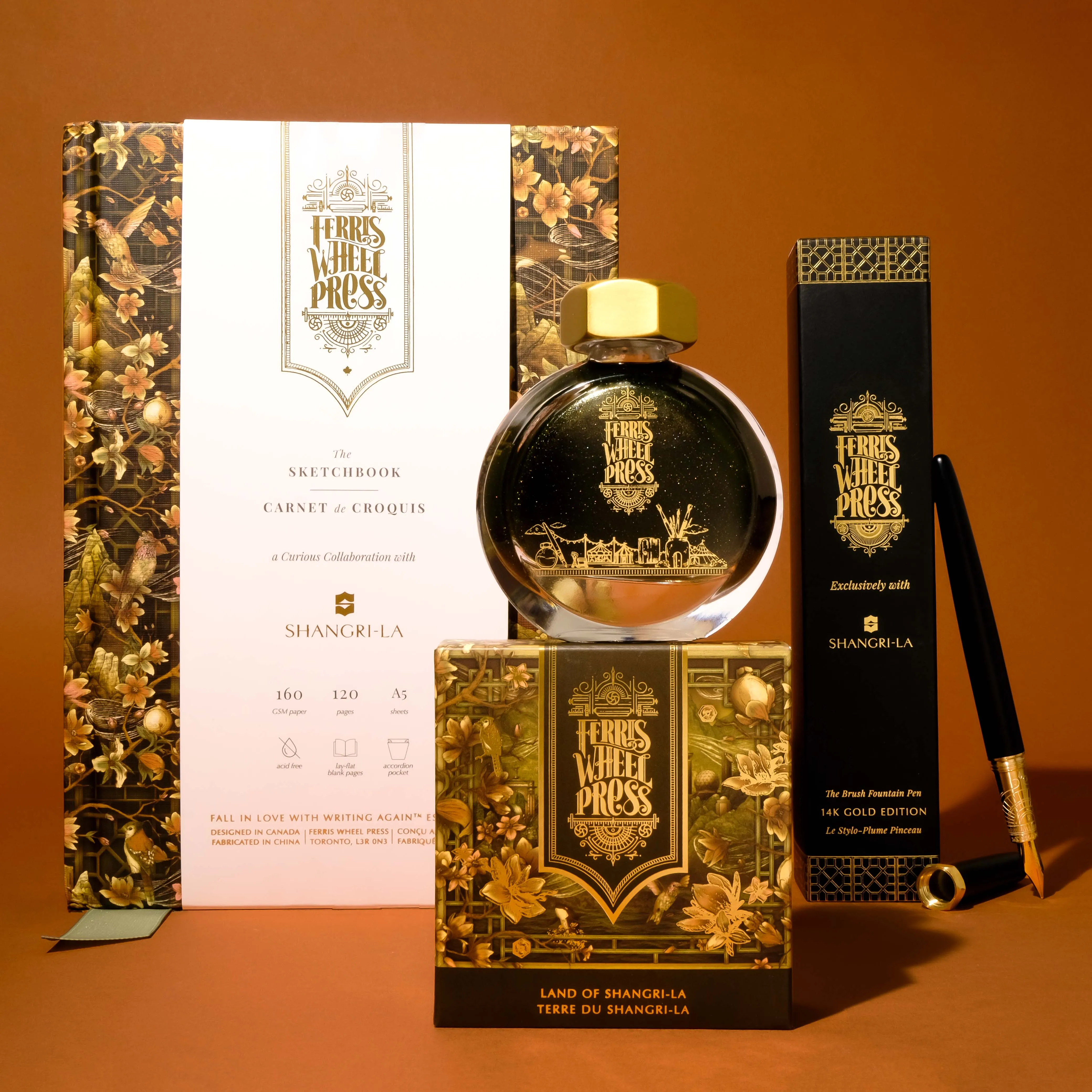 The Sketchbook A5: Enveloped in Rattan - Shangri-La Curious Collaboration