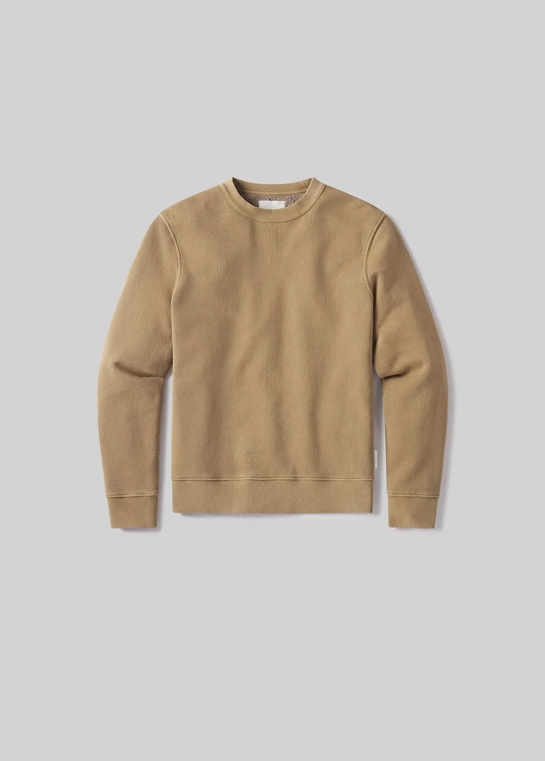 Vintage Crewneck Sweatshirt in Khaki Classic