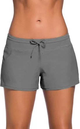 WILLBOND Women Swimsuit Shorts Tankini Swim Briefs Plus Size Bottom Boardshort Summer Swimwear Beach Trunks