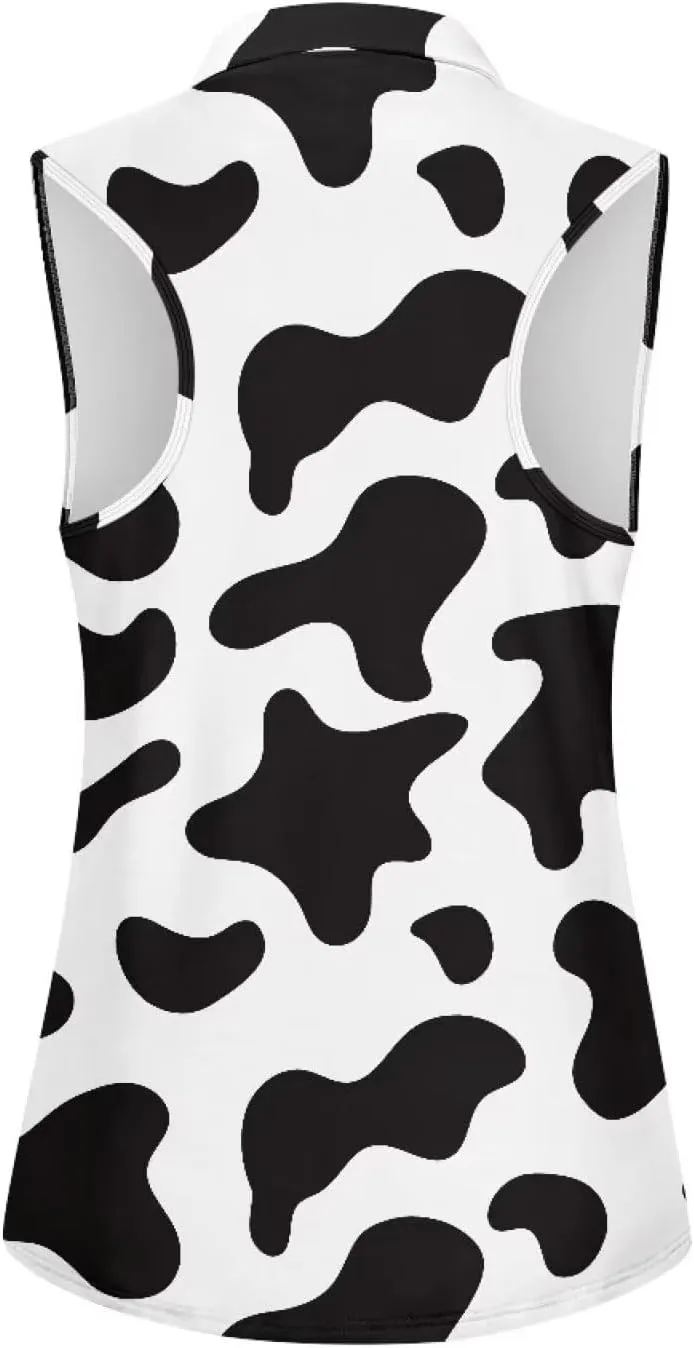 YEXIATODO Golf Sleeveless Tops for Women Racerback Summer Clothing Athletic Polo Golf Outfits Tennis Tank Top,XS-2XL